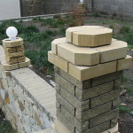 Фрагмент забора из кирпича Фагот